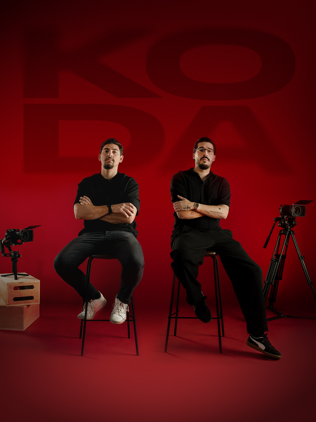 produtores da produtora de vídeo